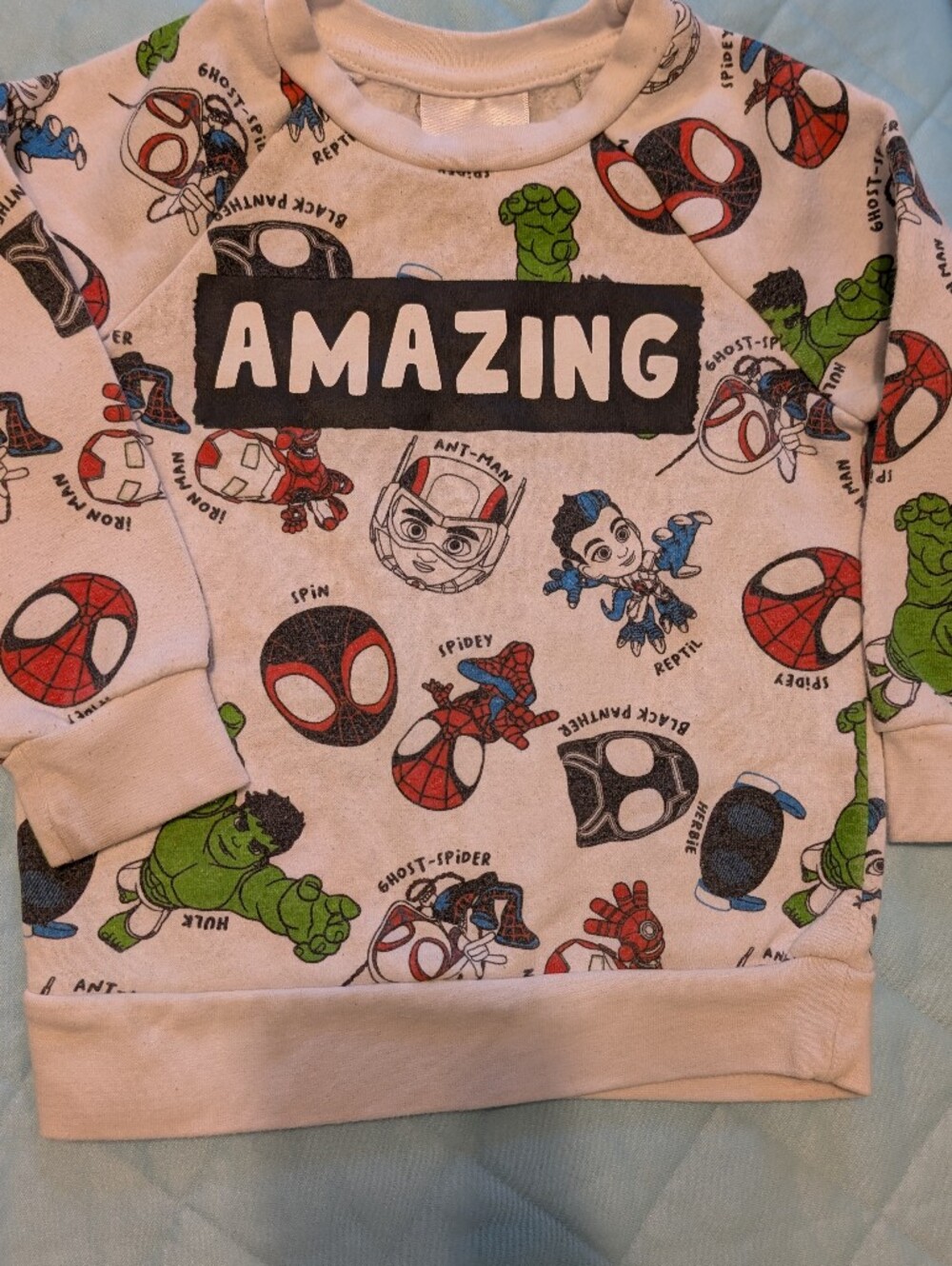 Marvel Amazing Spider-Man And Friends Pullover Superhero Sweatshirt Toddler